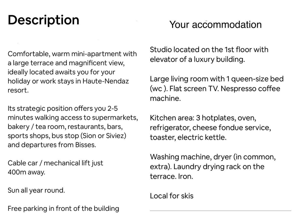Apartment Studio, 2 Adultes , Centre De *
